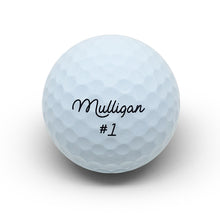 MULLIGAN SMOOTH - 3 PACK GOLF BALLS - WHITE