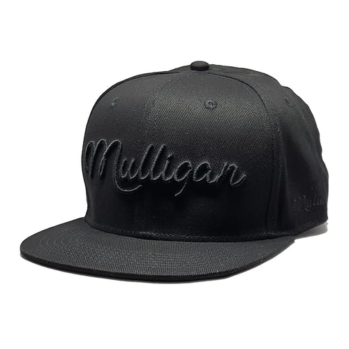 MULLIGAN - SNAPBACK CAP - BLACK